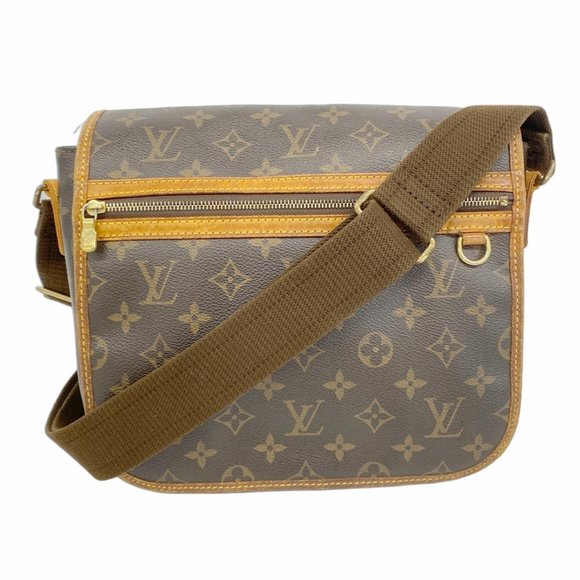 Louis Vuitton Monogram Bosphor PM Shoulder Bag M40106 Brown Women's P1066397 - Picture 1 of 10